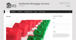 Desktop Screenshot of goldsmithmortgages.co.uk